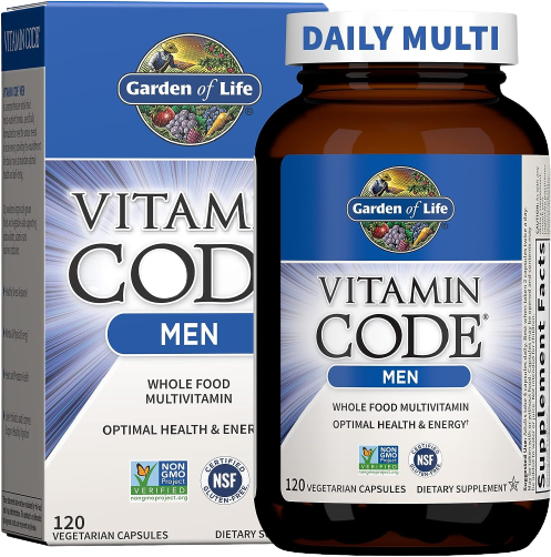 vitamin code multivitamin for men review - product image